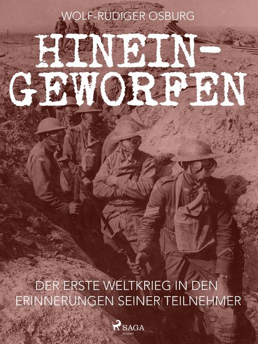 Title details for Hineingeworfen by Wolf-Rüdiger Osburg - Available
